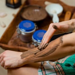 Mud and Clay Full Arm Full Leg Wrap Spa Men