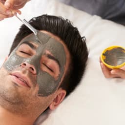 Multani Mitti and Clay Face Wrap Spa Men