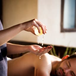 Herbal and Aroma Oil Full Body Wrap Spa Men